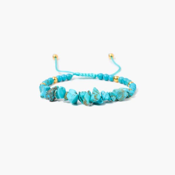 Pulsera piedra Turquesa - Imagen 2