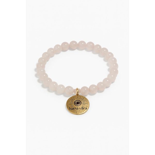 Pulsera de cuarso Rosa