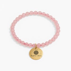 Pulsera de cuarzo Rosa