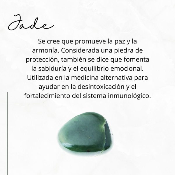 Pulsera de piedra Jade - Imagen 2